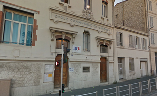 L'école publique Félix-Pyat à Marseille.