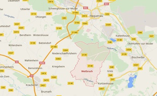Weitbruch. Google Maps.