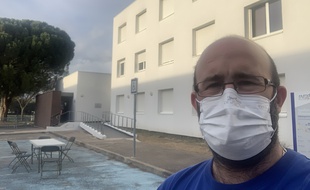 Hugues Reynal, un Tarnais de retour de Chine, est en quarantaine depuis dimanche à Aix-en-Provence.
