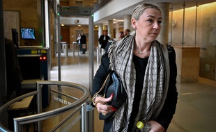 Sandrine Chossat, la femme de Claude Chossat a témoigné des menaces qui pesaient sur sa famille à la cour d'assises des Bouches-du-Rhône.