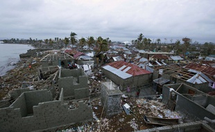 Les Cayes, en Haïti, meurtri par l'ouragan Matthew, le 6 octobre 2016.
