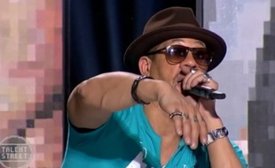 JoeyStarr sur le plateau de l'émission