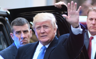 Le 45e président des Etats-Unis Donald Trump