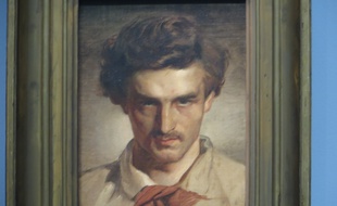 Un autoportrait de Rembrandt.