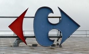Illustration de l'enseigne Carrefour.