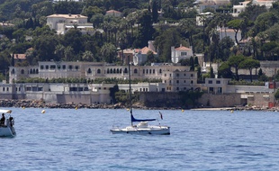 La villa du roi d'Arabie Saoudite, à Vallauris.