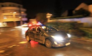 Illustration d'une intervention de la police à Rennes.