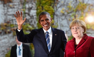 Barack Obama a rendu visite à Angela Merkel, la chancelière allemande, ce jeudi 17 novembre, dans le cadre d'une tournée d'adieux.