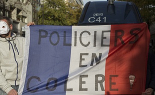 Illustration des manifestations policières