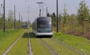 Illustration du tram Strasbourg.