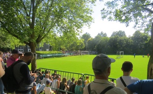 Beaucoup de monde à la Jonelière ce diimanche.
