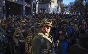 Des manifestants proarmes à Richmond, aux Etats-Unis, le 20 janvier 2020.