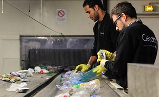 Une usine de traitement des déchets recyclables à Cannes-la-Bocca (Illustration)