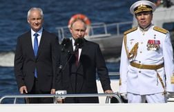 Une grande parade navale annulée pour des « raisons de sécurité » en Russie