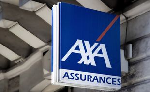 L'enseigne Axa à Nice (illustration)