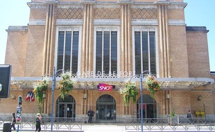 La gare de Belfort.