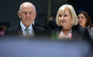 Ferdinand Piëch et son épouse Ursula, ici en 2013.