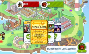Mode de jeu principal : l'épreuve de force, une espèce de jeu de l'oie. Scribblenauts est un party game, mais pas que.