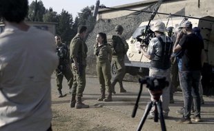 L'équipe de « Israël, Terre de séries » a filmé le tournage de la série « Taagad ».