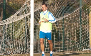 Benoît Cheyrou à l'entraînement.