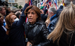 Martine Vassal en campagne avant le second tour des municipales 2020