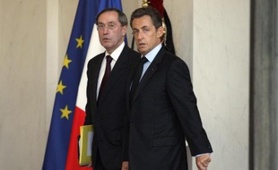 Claude Guéant et Nicolas Sarkozy le 4 novembre 2010 à l'Elysée
