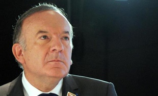 Le président du Medef, Pierre Gattaz, au siège de l'organisation patronale à Paris, le 24 septembre 2014