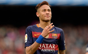 L'attaquant du FC Barcelone Neymar, le 8 mai 2016.