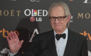 Le réalisateur Ken Loach aux Goyas à Madrid en 2017