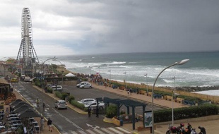 Le front de mer à Lacanau