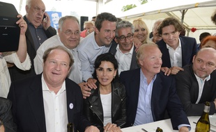 Rachida Dati, Brice Hortefeux et Cie en 2014 à la Fête de la Violette.