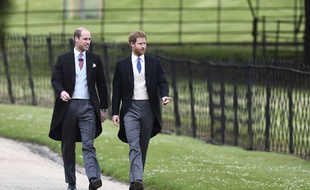 Le prince William et son frère Harry, le 20 mai 2017.