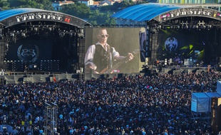 Les scènes Mainstage, lors du Hellfest 2018, à Clisson.
