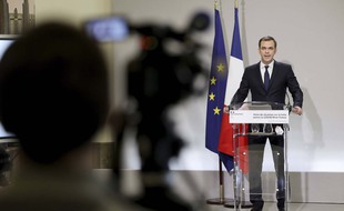 Le ministre de la Santé, Olivier Véran, lors de son allocution du 25 novembre 2021.