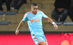 Dimitri Payet (OM) face à Lorient,le 2 décembre 2014.