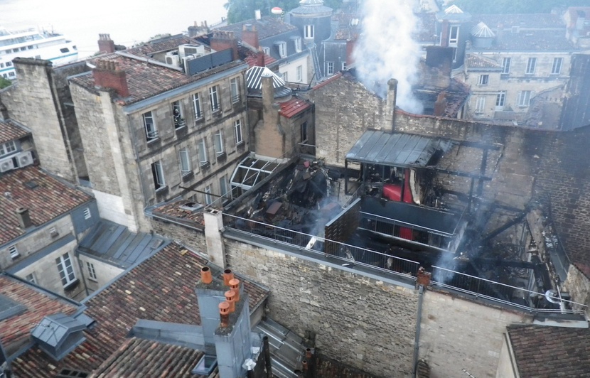 VIDEO. Incendie à Bordeaux «Toutes les conditions étaient réunies pour que le feu se propage