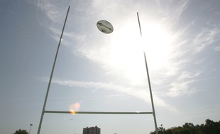 Poteaux de rugby (illustration)