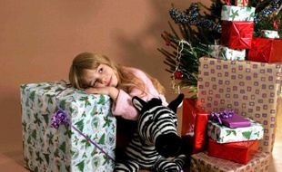 Illustration cadeaux de noël.