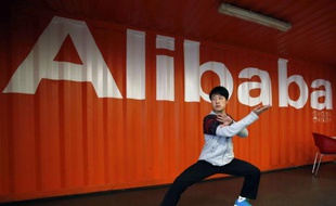 Un bureau d'Alibaba, à Hangzho, en Chine.