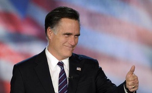 L'ancien candidat républicain à la Maison blanche, Mitt Romney, le 7 novembre 2012 à Boston