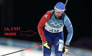 Marie Dorin-Habert a terminé au pied du podium