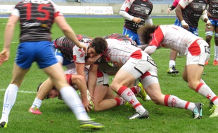 A Villeneuve d'Ascq, le 21 fevrier 2016 - Scene de match.