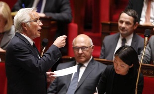 Le ministre du Travail Francois Rebsamen à l'Assemblée nationale le 27 mai 2015