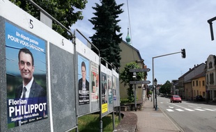 Avec les forts résultats de Marine Le Pen dans cette partie du nord-est de la Moselle, Florian Philippot part favori.