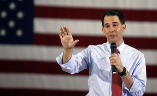 Le gouverneur du Wisconsin, Scott Walker, le 14 septembre 2015.