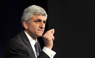 Hervé Morin, président du Nouveau Centre, co-fondateur de l'UDI, le 22 janvier 2012 à Nice.