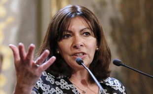 La maire de Paris, Anne Hidalgo, le 21 mai 2015 à Paris