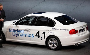 La nouvelle BMW 320d Efficiant Dynamics, le 17 septembre 2009