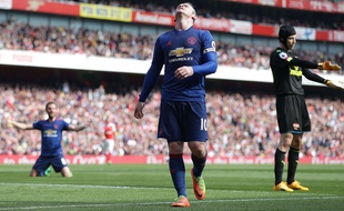Wayne Rooney, contre Arsenal, le 7 mai.