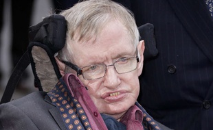 Stephen Hawking en mars 2018, à Londres.